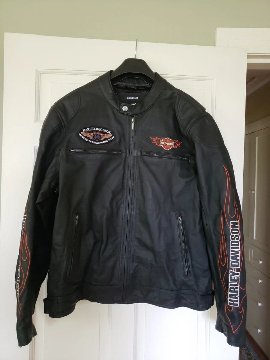 HARLEY-DAVIDSON フレイムスジャケットMサイズ HARLEY-DAVIDSON