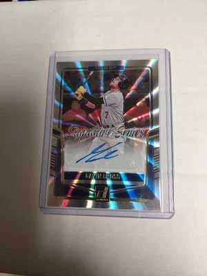 2024 Donruss Baseball Gavin Cross Signature Series #SS-GC Auto - Kansas City - Image 1 of 2