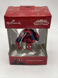 HALLMARK MARVEL SUPERHÉROES SPIDERMAN ADORNO DE NAVIDAD AL REVÉS - Imagen 1 de 13