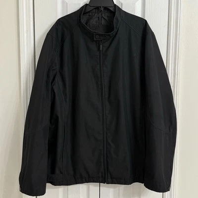 Vintage Structure Jacket Classic Harrington 2x Work Men’s 90s Black - Image 1 of 4