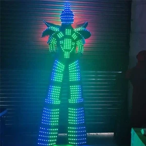 LED Robot Costume LED Robot Suit Costume LED Clothing/Light suits - Picture 1 of 6
