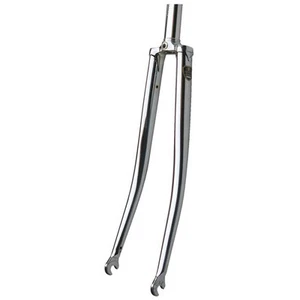 Soma Lugged Track Fork, 700c 1" Thrdls - Chrome - Picture 1 of 1