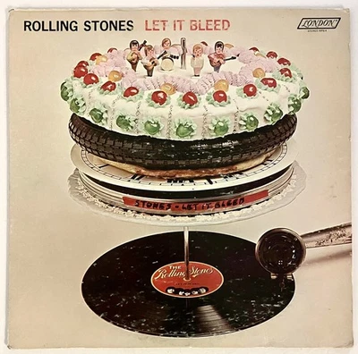 ROLLING STONES Let It Bleed (VG) LP 1969 винил 1ST PRESS OG рукав LONDON NPS-4 - Изображение 1 из 4