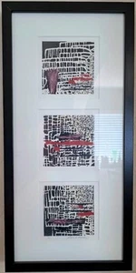 Sarah Kriehn Print 2011 Titled "Tissue" Triple Prints One of One made, signed. - Bild 1 von 7