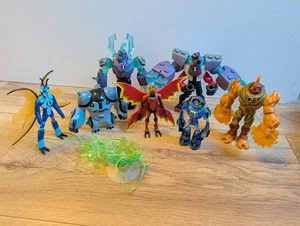 Ben 10 Action Figures Bundle Mixed Lot 7 Original Figures Aliens Robots Toys - Picture 1 of 5