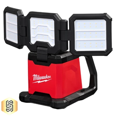Milwaukee 2368-20 M18 ROVER Dual Power Triple-Panel Flood & Area Light - Image 1 of 2