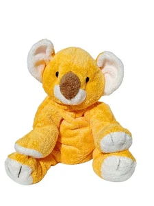 Vintage 2003 TY Pluffies Koala 10 Zoll Plüsch Orange Pookie Tylux Floppy Sitzsack Spielzeug - Bild 1 von 8
