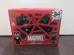 Bearbrick Spiderman Venom Green Goblin #34 Happy Kuji Medicom 2012 NEU in Box - Bild 1 von 6