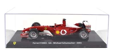 1:24 2003 World Champion Michael Schumacher -- Ferrari F2003 -- Atlas/Edicola F1 - Image 1 of 4
