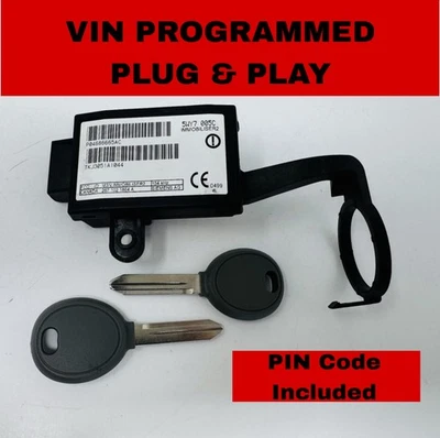 1999-2004 Jeep Grand Cherokee 01-03 Caravan Immobilizer P04686665AC Plug & Play - Image 1 of 4