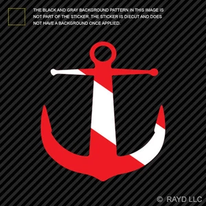 Anchor Shaped Dive Flag Sticker Decal Self Adhesive Vinyl scuba diver #2 - Picture 1 of 1