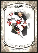 2015-16 Upper Deck Champ's Gold Variant Back #33 Patrik Elias