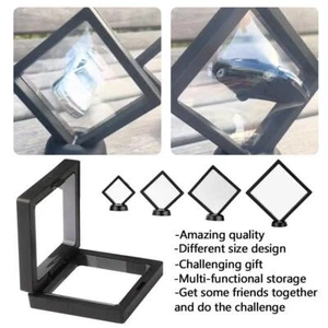 2024 Lo último 3D Flotante Marco de Exhibición Soporte Estuche Caja para Joyería Venta G4X0 - Imagen 1 de 28