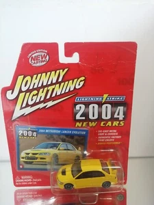 Johnny Lightning Lightning Strike 2004 nuove auto Mitsubishi Lancer Evolution - Foto 1 di 3