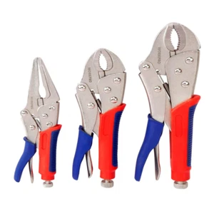 WORKPRO 3 Pcs Locking Pliers Set - Picture 1 of 6