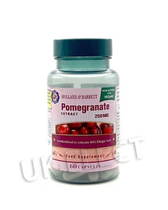 Holland & Barrett Granatapfelextrakt 250 mg - Kapseln *NEU* - Bild 1 von 4