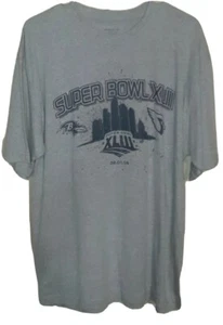 NFL Super Bowl XLIII Misprint Shirt! Erwachsene groß.  - Bild 1 von 2