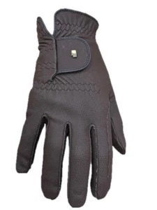 NEU ROECKL ROECK Winter Grip mokka braun Handschuhe Reithandschuhe Gr. 9,5 L XL - Bild 1 von 9