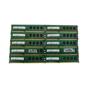 Lot 10x - 20GB (10x2GB) PC3-10600u DDR3-1333MHz 1Rx8 Non-ECC Samsung Tested! - Picture 1 of 10