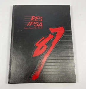 Rutgers School of Law 1987 Jahrbuch New Jersey Buch College RES ISPSA - Bild 1 von 3