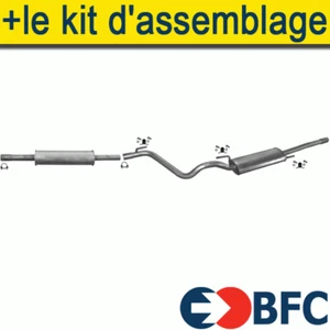 VW VENTO 1.4 1.6 1.8 1.9 D 60/65/75cV 1991-1999 Ligne D'échappement Silencieux - Imagen 1 de 1
