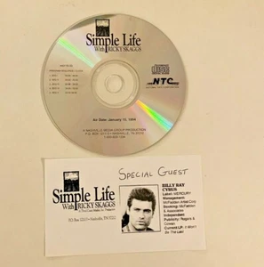 RADIO SHOW 1/15/94 RICKY SKAGGS SIMPLE LIFE: SPECIAL GUEST BILLY RAY CYRUS, 1 HR - Picture 1 of 1