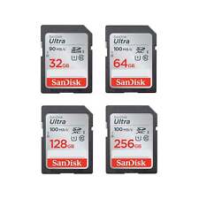 SanDisk Ultra 32GB 64GB 128GB 256GB SDHC UHS-I SD Camera Memory Card Full HD
