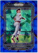 ⚾️ Alan Trammell 2023 Panini Prizm Blue Ice Parallel #238 Detroit Tigers