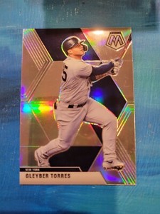 2020 Panini Chronicles Mosaic Silver Prizm #71 Gleyber Torres New York Yankees