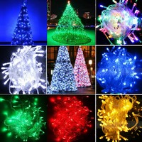 20/50/100 LEDs Battery Operated Mini LED Copper Wire String Fairy Lights 10M BJ