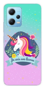 Coque en silicone imprimée compatible Xiaomi Redmi Note 12 5G Poco X5 Je suis un - Picture 1 of 3