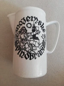 Vintage Keramik Ditmar Urbach Design Kanne Krug Gießkanne 16,6 cm Landhaus Motiv - Bild 1 von 9