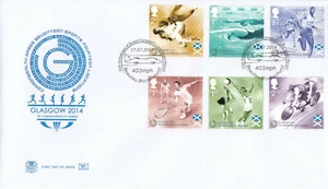 GB Stuart FDC Commonwealth GamesDonald Campbell Speed Beaulieu 2014 (62784) - Picture 1 of 1
