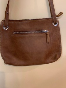 roots leather purse