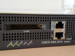 Cisco ASA 5510 V07 Adaptive Security Appliance. Firewall, unified communications - Picture 1 of 11
