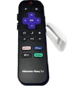 USED Genuine Roku Smart TV Remote Control TCL Onn Hisense Philips RCA Sanyo - Picture 1 of 1