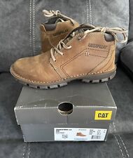 Bota Impermeável Masculina, Caterpillar, Device Comp Toe,Bege Escuro, 13 M