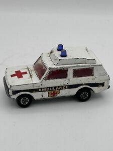 Vintage Corgi Whizz Wheels ‘Vigilant’ Range Rover Die-cast Toy Ambulance