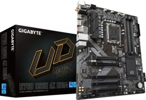 Motherboard Gigabyte B760 DS3H AX DDR4, Socket 1700, DDR4 - Picture 1 of 6