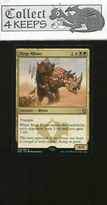 Siege Rhino Khans of Tarkir Near Mint Rare 200/269 - Picture 1 of 2