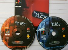 In Cold Blood Sony Playstation 1 PS1 PSOne PAL Disc and Manual Only