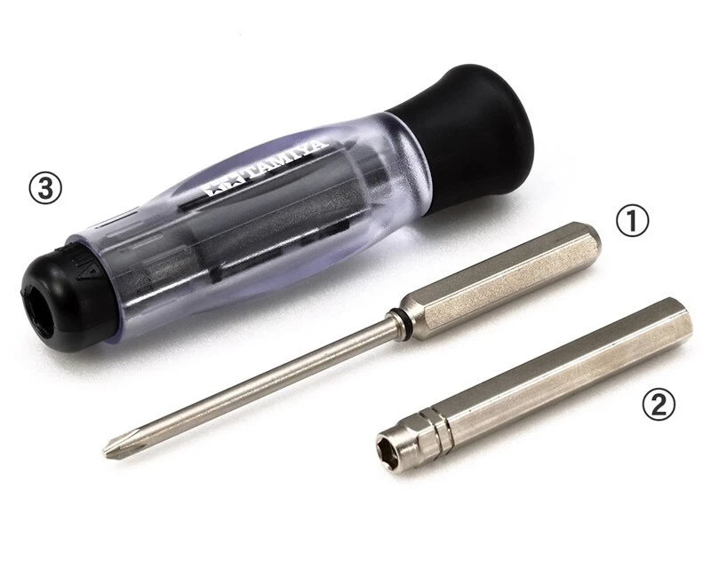 Tamiya Mini4WD + Screw & Nut Driver Set Pro 74131 Modeling - Image 1 of 4