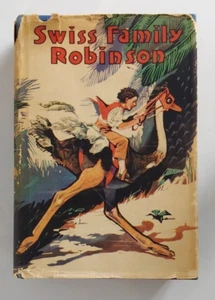 The Swiss Family Robinson by Jean Rudolph Wyss, Saalfield Publishing - Picture 1 of 9