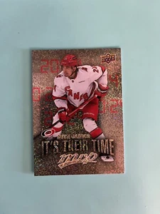 Seth Jarvis SP 2024-25 MVP Hockey It’s Their Time #IT-8 GOLD parallel Hurricanes - Picture 1 of 4