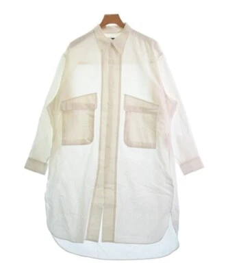 yohji yamamoto POUR HOMME Casual Shirt Ivory 1(Approx. XS) 2200469334014 - Image 1 of 4