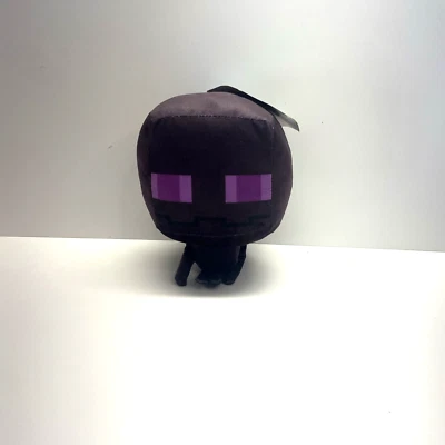 Minecraft Enderman Plush Toy Factory Stuffed Doll Black Figure Mojang Studios - Image 1 of 4