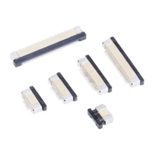 FFC/FPC Connector Pitch 0.5mm 4/6/8/10/12/16P-40P Top Bottom Clamshell Contact - Picture 1 of 7