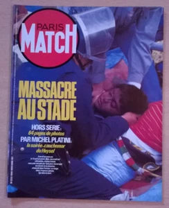 PARIS MATCH Hors Série (Mai 1985) - Massacre au stade (HEYSEL) - Etat Collector - Imagen 1 de 20