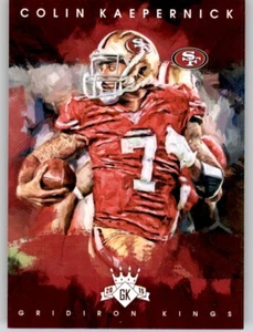 2015 Donruss Gridiron Kings Colin Kaepernick NFL PWE Base Card 49ers #86 - Picture 1 of 2