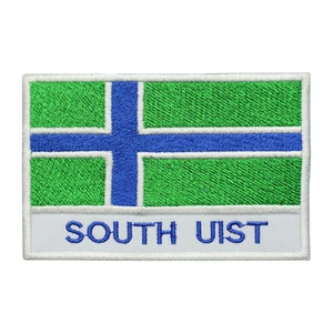 South Uist County Flagge Aufnäher Bügelbild Patch Aufnäher Abzeichen bestickt Patch - Bild 1 von 1